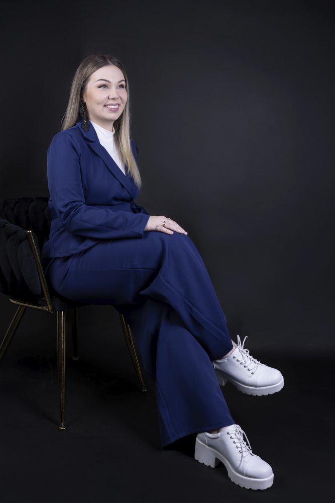 Studio branding portrait session