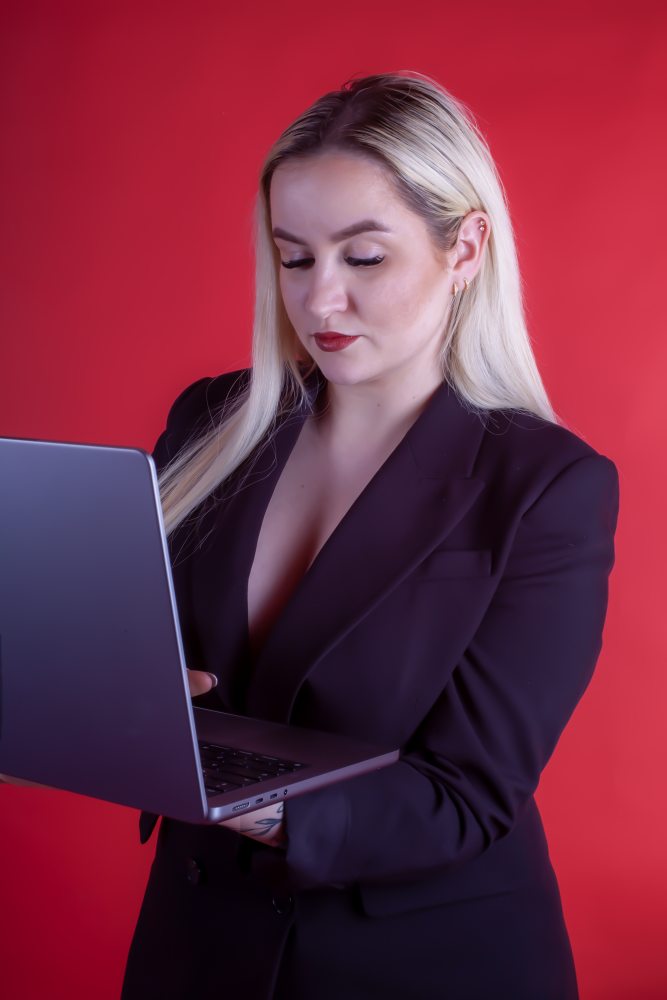 High-end personal branding portrait Aberdeen
