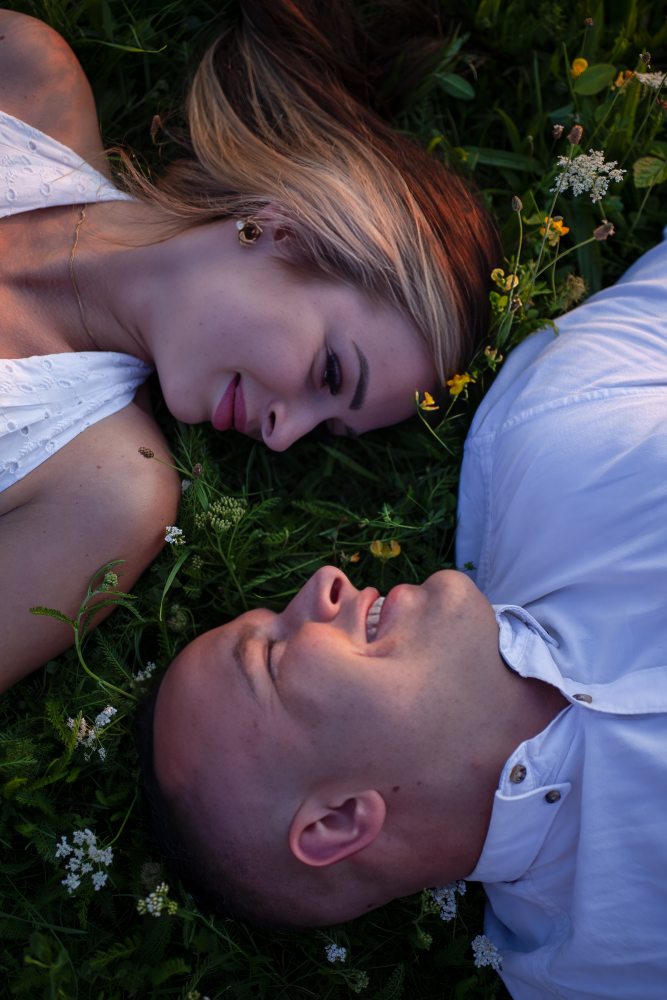 Romantic couple portrait Aberdeen