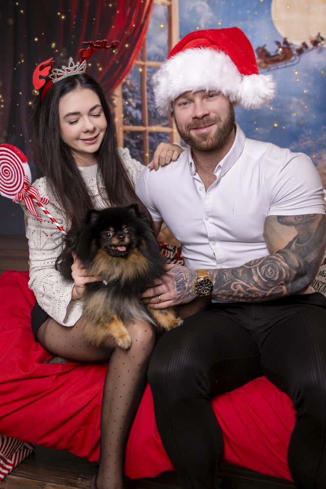 Authentic couples love story portrait
