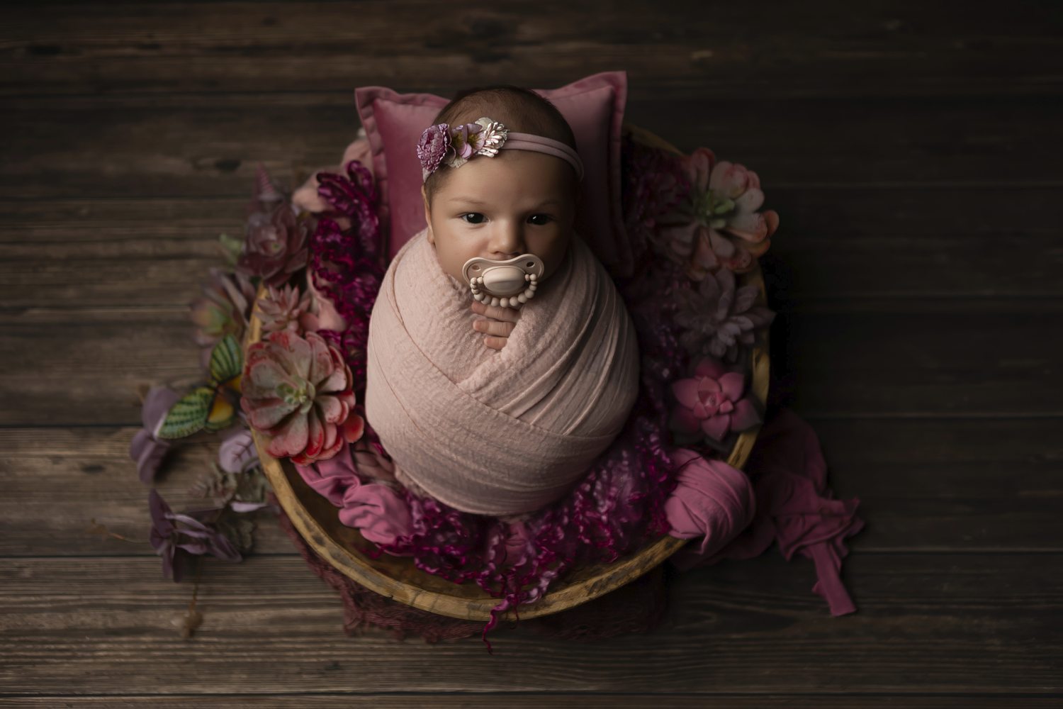 Child portrait in studio