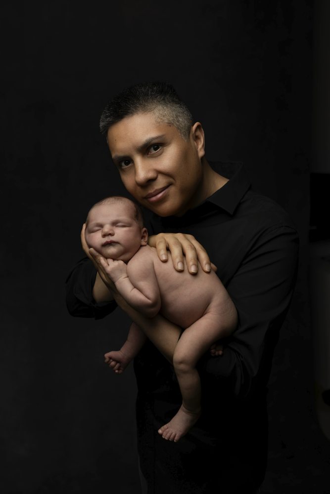 Soft light child portrait in studio