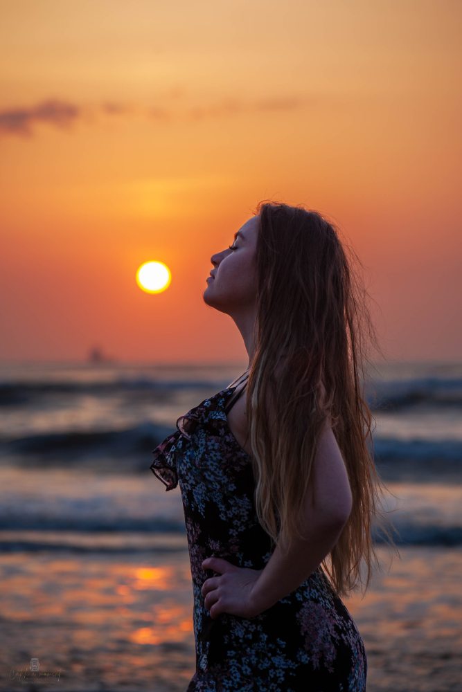 Fine art women portrait in soft light