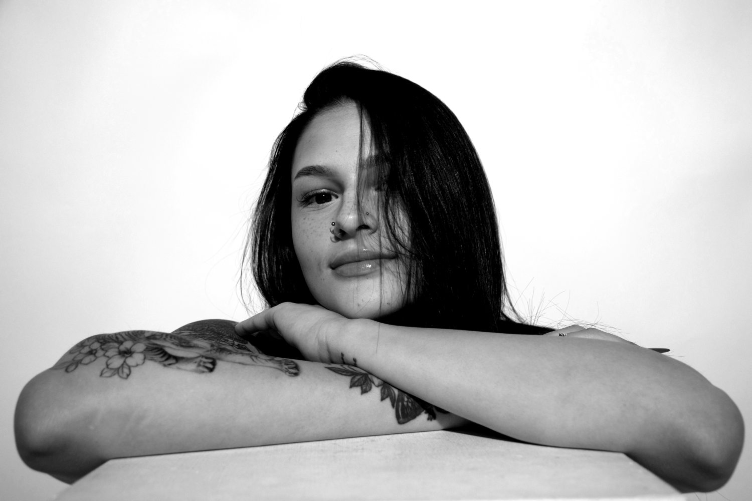 Editorial fine art woman portrait