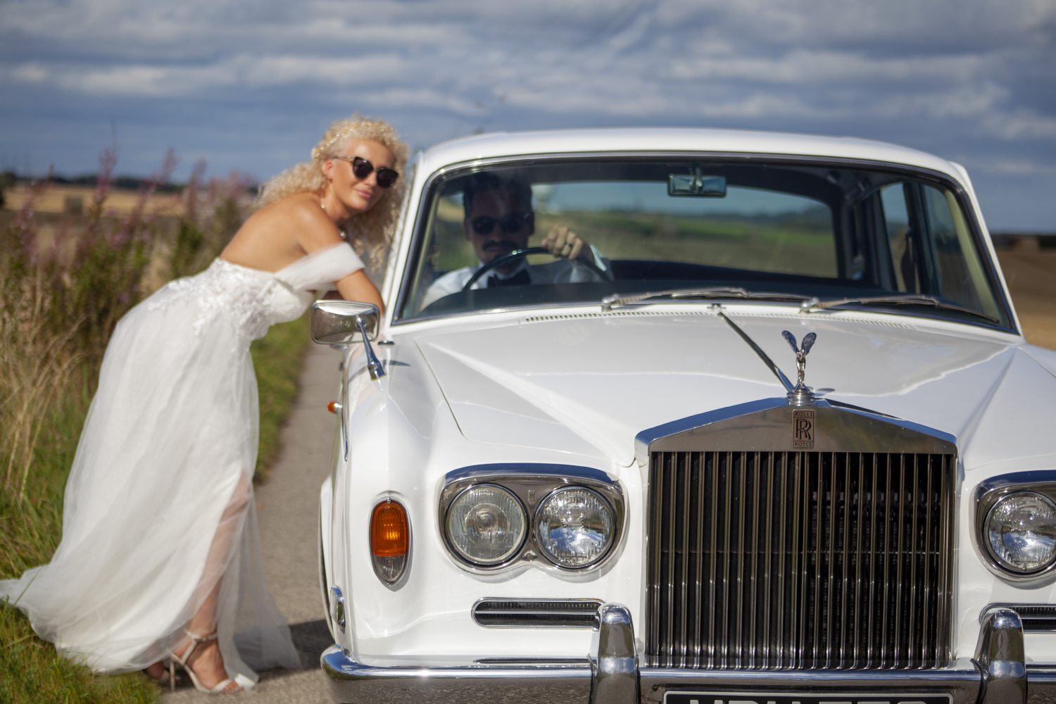 Intimate wedding portrait Aberdeen