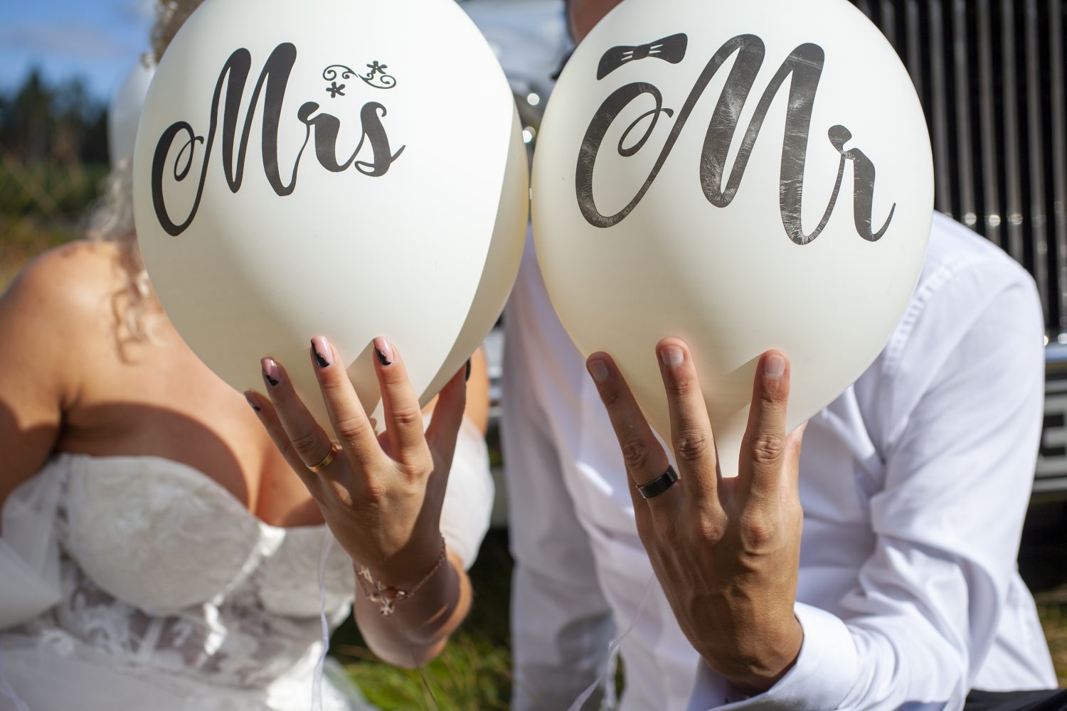 Dramatic sky Scottish wedding photography