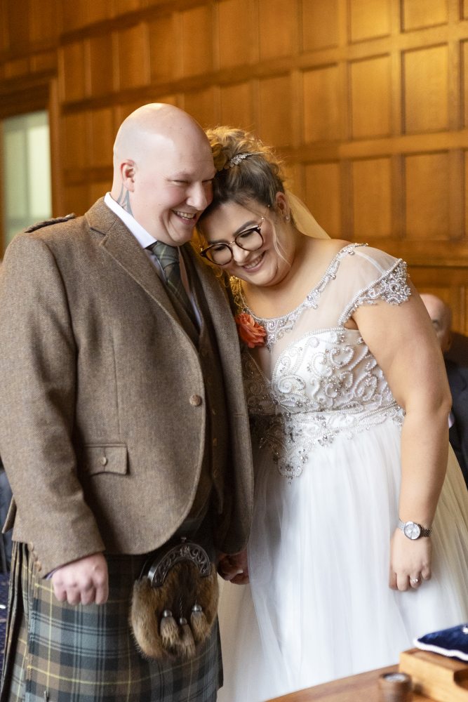 Luxury Intimate Wedding Portrait Aberdeen